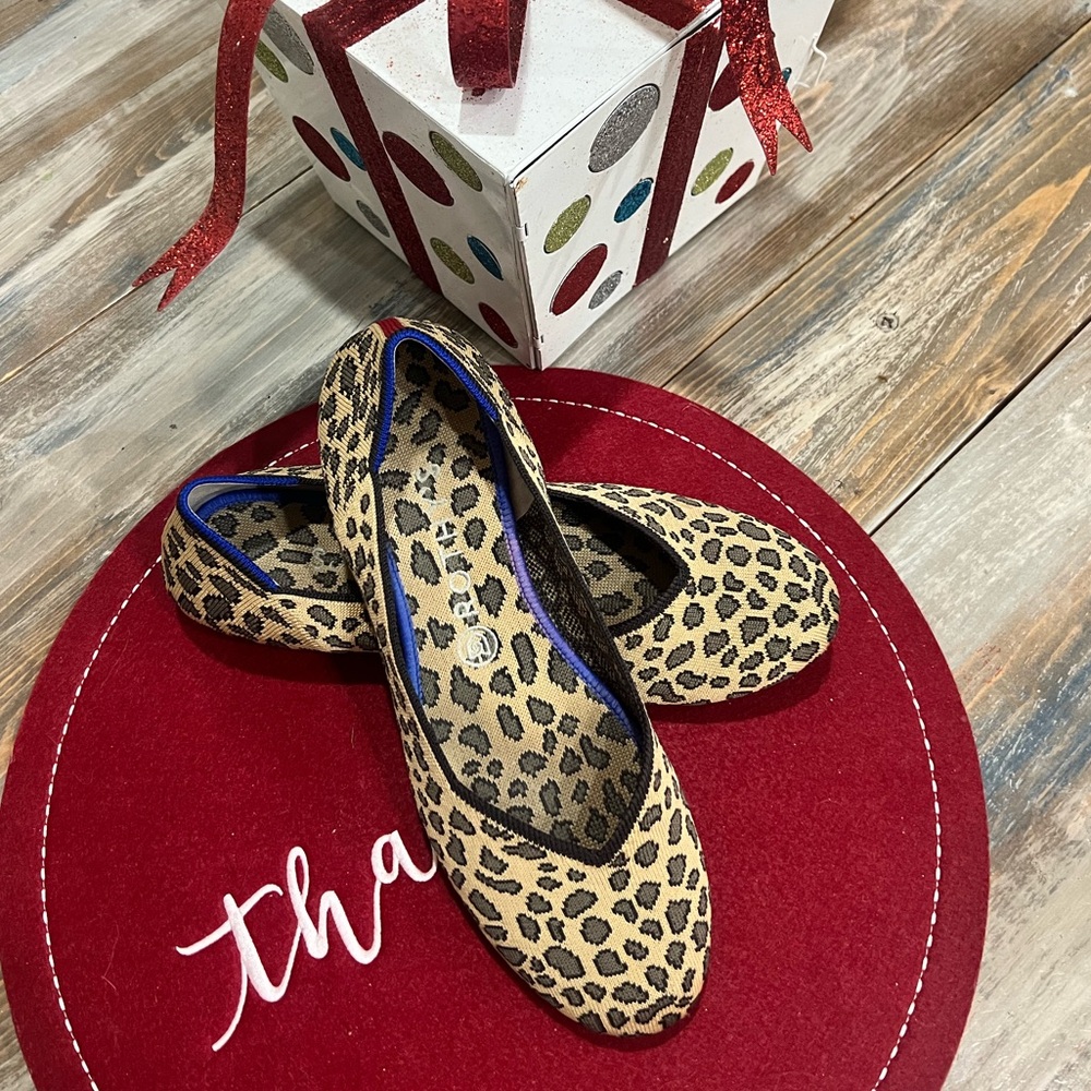 Rothy's Leopard Print Flats